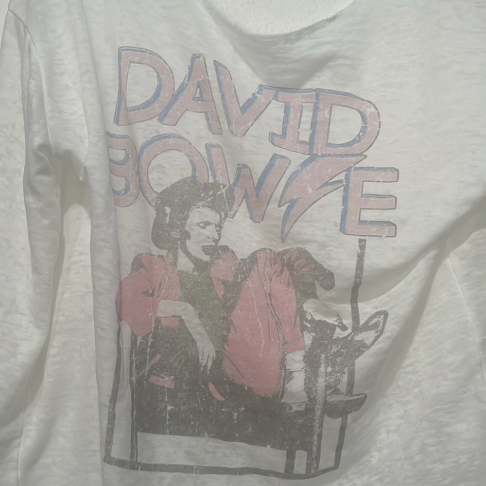 Recycled Karma S (fits M) oversized Bowie top NWOT - Picture 2 of 9